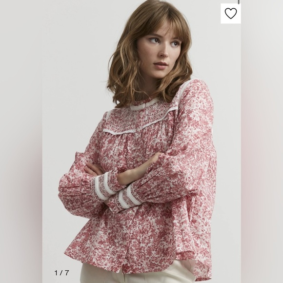 Atelier Rêve
IRAMELIE SH - Button-down blouse - cloud dancer size small - Picture 2 of 11